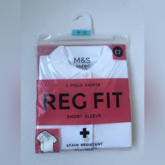 BNWT Marks and Spencer’s School shirts and polos - Picture 4 of 5